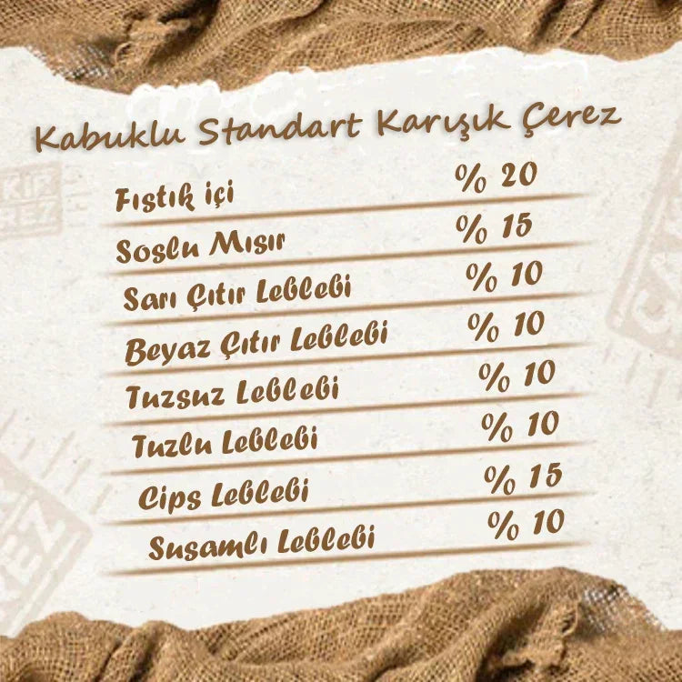 Standart Karışık Çerez - Çakır Çerez