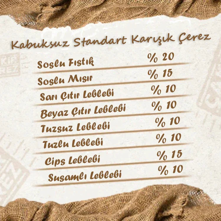 Standart Kına Çerezi - Çakır Çerez