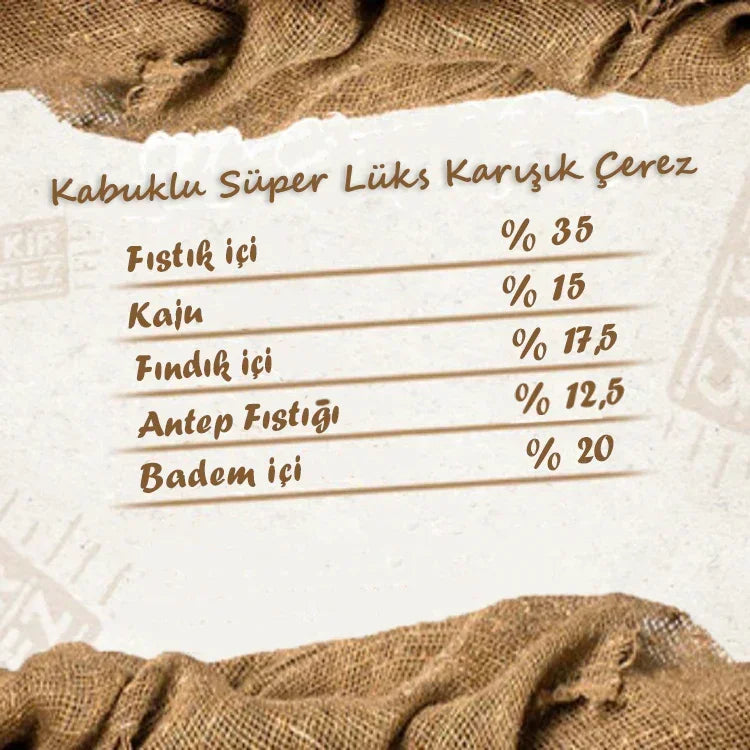 Süper Lüks Karışık Çerez - Çakır Çerez