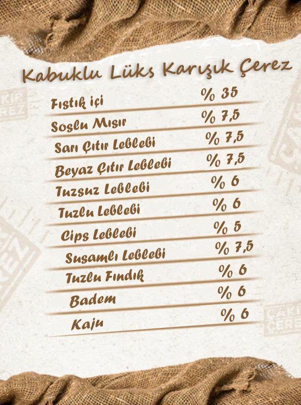 Lüks Karışık Çerez - Çakır Çerez